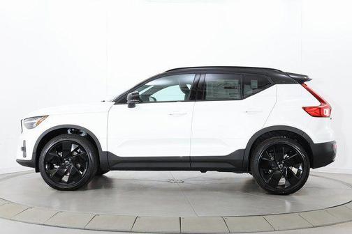 Crystal White 2026 Volvo XC40 Black Edition Ultra, B5 AWD Gas (mild hybrid)