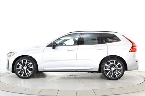 Silver 2024 Volvo XC60 B5 Ultimate Dark Theme