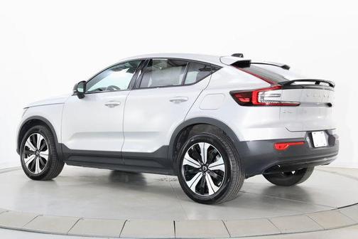 Silver Dawn Metallic 2023 Volvo C40 Recharge Pure Electric Twin Core