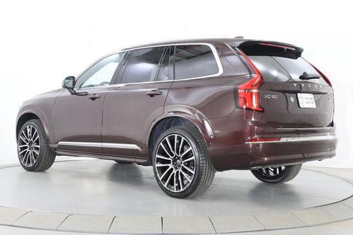 Mulberry Red Metallic 2026 Volvo XC90 Plus, B6 AWD Gas (mild hybrid), Gasoline, Bright, 7 Seats