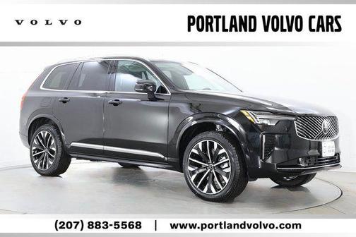 Onyx Black Metallic 2026 Volvo XC90 Ultra, B6 AWD Gas (mild hybrid), Gasoline, Bright, 7 Seats