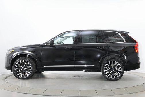 Onyx Black Metallic 2026 Volvo XC90 Plug-In Hybrid Ultra, T8 AWD, Electric/Gasoline, Bright, 7 Seats