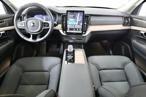 Denim Blue Metallic 2026 Volvo XC90 Plus, B5 AWD Gas (mild hybrid), Gasoline, Bright, 7 Seats