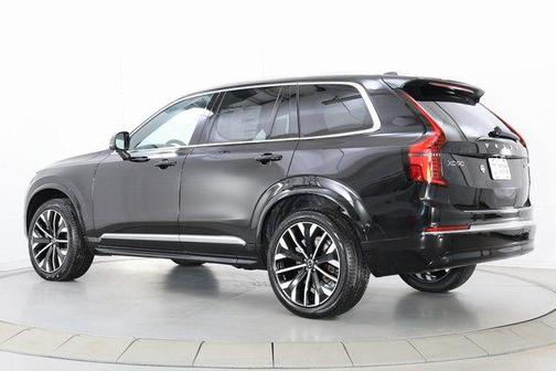 Onyx Black Metallic 2026 Volvo XC90 Plus, B6 AWD Gas (mild hybrid), Gasoline, Bright, 6 Seats