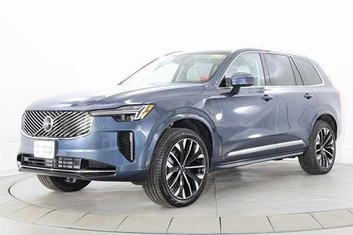 Denim Blue Metallic 2026 Volvo XC90 Plug-In Hybrid Ultra, T8 AWD, Electric/Gasoline, Bright, 7 Seats