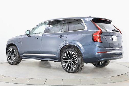 Denim Blue Metallic 2026 Volvo XC90 Plug-In Hybrid Ultra, T8 AWD, Electric/Gasoline, Bright, 7 Seats