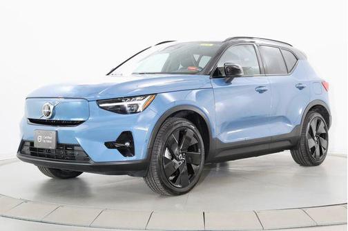 Fjord Blue Metallic 2024 Volvo XC40 Recharge Pure Electric Twin Plus