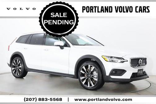 Crystal White 2025 Volvo V60 Cross Country Plus, B5 AWD Gas (mild hybrid)