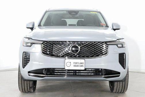 Vapour Grey Metallic 2026 Volvo XC90 Plus, B6 AWD Gas (mild hybrid), Gasoline, Bright, 7 Seats