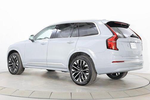 Vapour Grey Metallic 2026 Volvo XC90 Plus, B6 AWD Gas (mild hybrid), Gasoline, Bright, 7 Seats