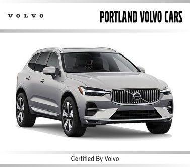 Silver Dawn Metallic 2023 Volvo XC60 Recharge Plug-In Hybrid T8 Plus Bright Theme