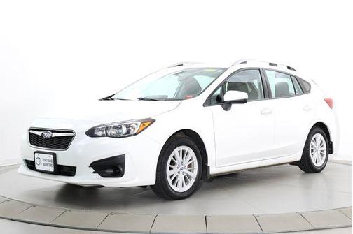 Crystal White Pearl 2017 Subaru Impreza 2.0i Premium