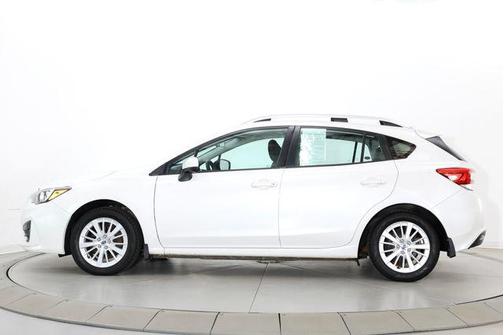 Crystal White Pearl 2017 Subaru Impreza 2.0i Premium