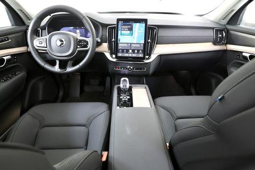 Vapour Grey Metallic 2026 Volvo XC90 Plus, B6 AWD Gas (mild hybrid), Gasoline, Bright, 7 Seats