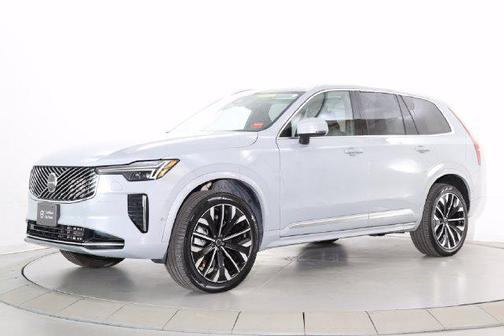 Vapour Grey Metallic 2026 Volvo XC90 Plus, B6 AWD Gas (mild hybrid), Gasoline, Bright, 7 Seats