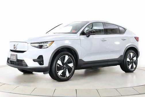 Vapour Grey Metallic 2024 Volvo C40 Recharge Pure Electric Twin Core