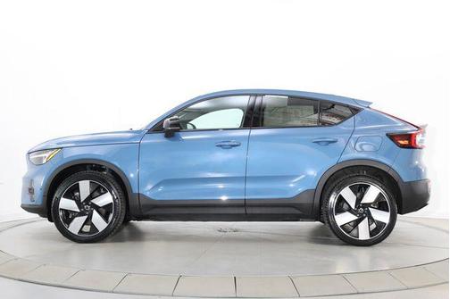 Fjord Blue Metallic 2024 Volvo C40 Recharge Pure Electric Twin Plus