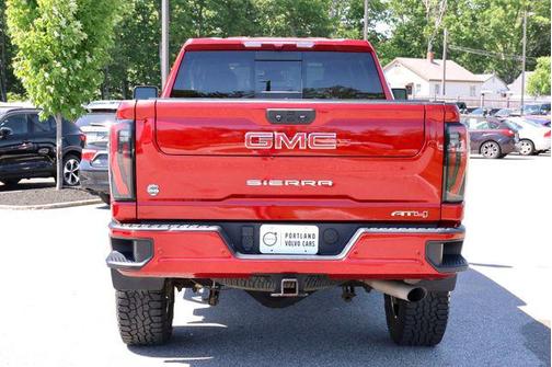 Volcanic Red Tintcoat 2025 GMC Sierra 2500 AT4