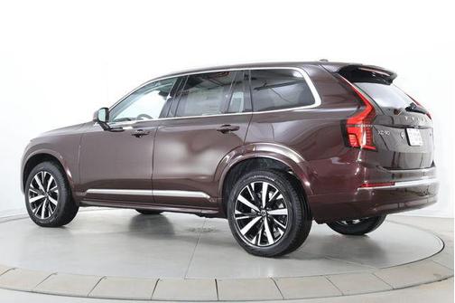 Mulberry Red Metallic 2026 Volvo XC90 Core, B5 AWD Gas (mild hybrid), Gasoline, Bright, 7 Seats