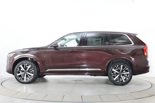 Mulberry Red Metallic 2026 Volvo XC90 Core, B5 AWD Gas (mild hybrid), Gasoline, Bright, 7 Seats