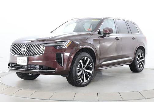 Mulberry Red Metallic 2026 Volvo XC90 Core, B5 AWD Gas (mild hybrid), Gasoline, Bright, 7 Seats