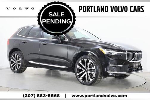 Onyx Black Metallic 2023 Volvo XC60 B5 Ultimate Bright Theme