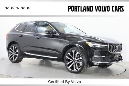 Onyx Black Metallic 2023 Volvo XC60 B5 Ultimate Bright Theme