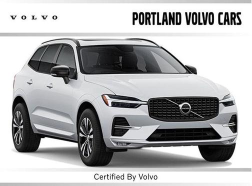 Crystal White Metallic 2023 Volvo XC60 Recharge Plug-In Hybrid T8 Plus Bright Theme