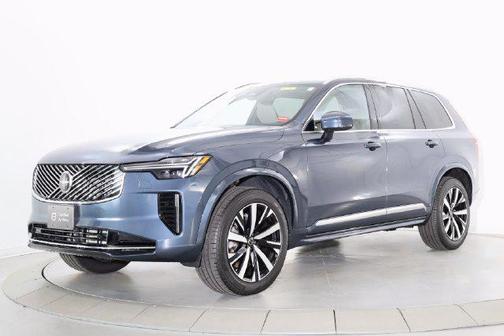Denim Blue 2026 Volvo XC90 Core, B5 AWD Gas (mild hybrid), Gasoline, Bright, 7 Seats