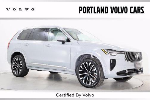 Vapour Grey Metallic 2026 Volvo XC90 Ultra, B6 AWD Gas (mild hybrid), Gasoline, Bright, 7 Seats