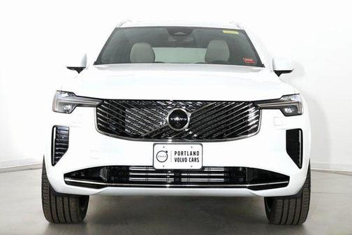 Crystal White Pearl 2026 Volvo XC90 Plug-In Hybrid Plus, T8 AWD, Electric/Gasoline, Bright, 7 Seats