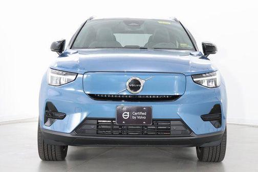 Fjord Blue Metallic 2023 Volvo XC40 Recharge Pure Electric Twin Core