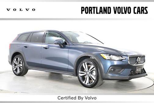 Denim Blue 2025 Volvo V60 Cross Country Plus, B5 AWD Gas (mild hybrid)