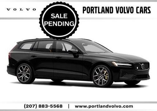 Onyx Black Metallic 2024 Volvo V60 Recharge Plug-In Hybrid Polestar