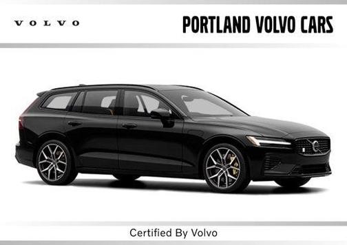 Onyx Black Metallic 2024 Volvo V60 Recharge Plug-In Hybrid Polestar