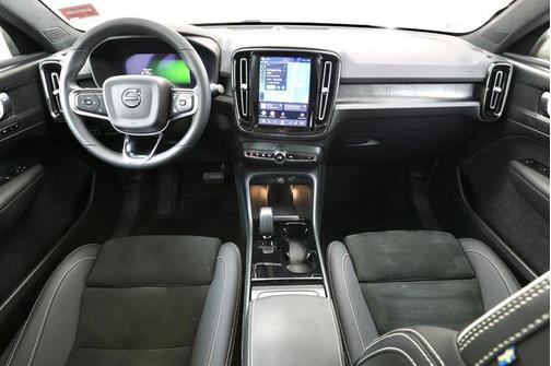 Sage Green 2023 Volvo C40 Recharge Pure Electric Twin Plus