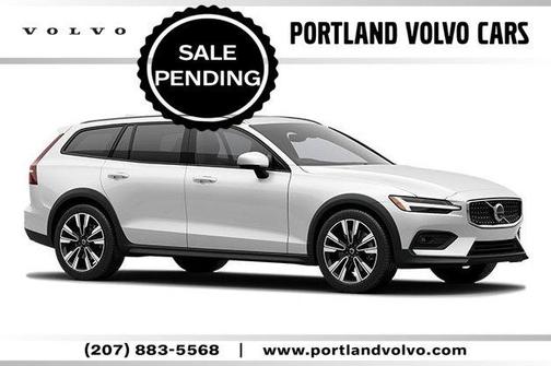 Crystal White Pearl 2025 Volvo V60 Cross Country Plus, B5 AWD Gas (mild hybrid)