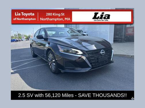 Super Black 2025 Nissan Altima 2.5 SV