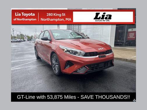 Fire Orange 2024 Kia Forte GT-Line