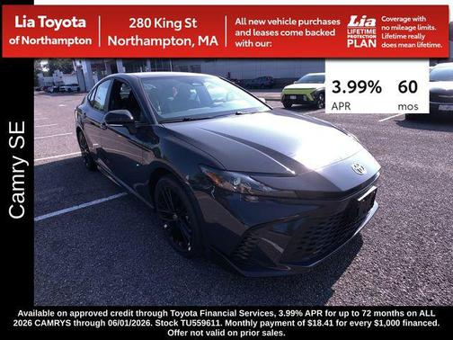Underground 2026 Toyota Camry SE