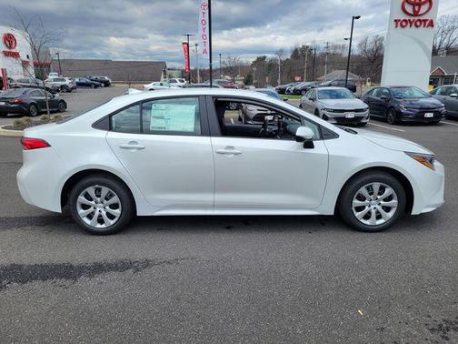 Wind Chill Pearl 2026 Toyota Corolla LE