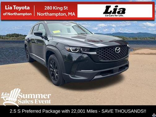 Jet Black Mica 2025 Mazda CX-50 2.5 S Preferred Package