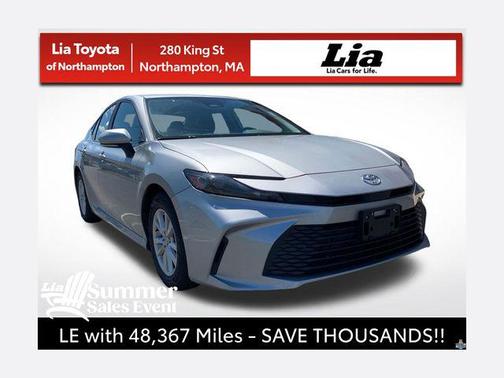 Celestial Silver Metallic 2025 Toyota Camry LE