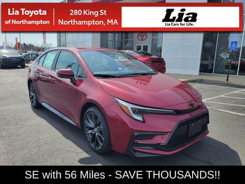 Ruby Flare Pearl 2026 Toyota Corolla SE