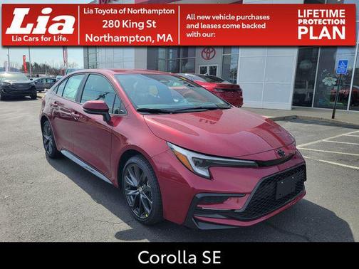 Ruby Flare Pearl 2026 Toyota Corolla SE