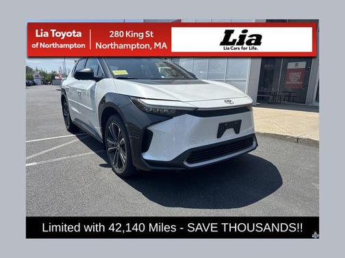 Wind Chill Pearl w/Black Roof 2023 Toyota bZ4X Limited