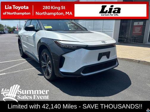 Wind Chill Pearl w/Black Roof 2023 Toyota bZ4X Limited