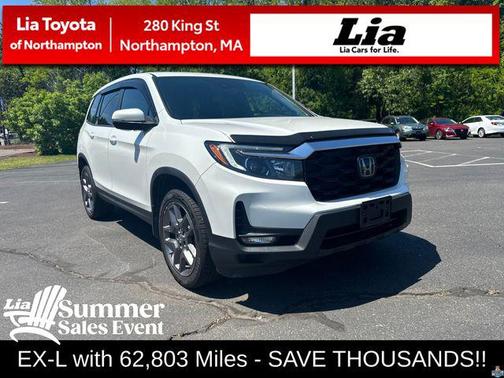Platinum White Pearl 2022 Honda Passport AWD EX-L