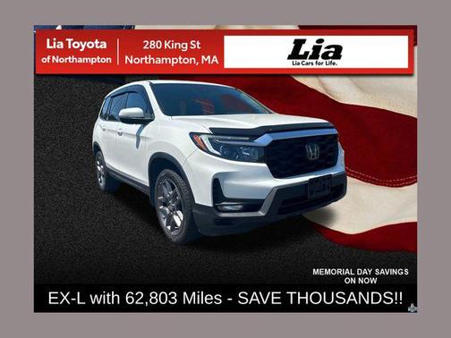 Platinum White Pearl 2022 Honda Passport AWD EX-L