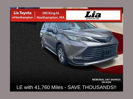Predawn Gray Mica 2023 Toyota Sienna LE